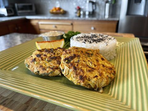 Artichoke Vegan Crab Cakes With Remoulade Sauce - NutriGardens