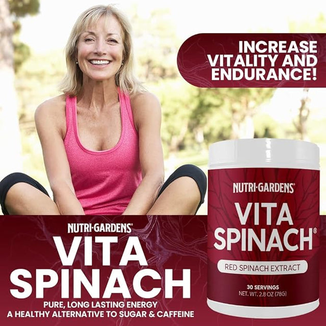 VITA SPINACH® Red Spinach Extract Supplement Nutrigardens