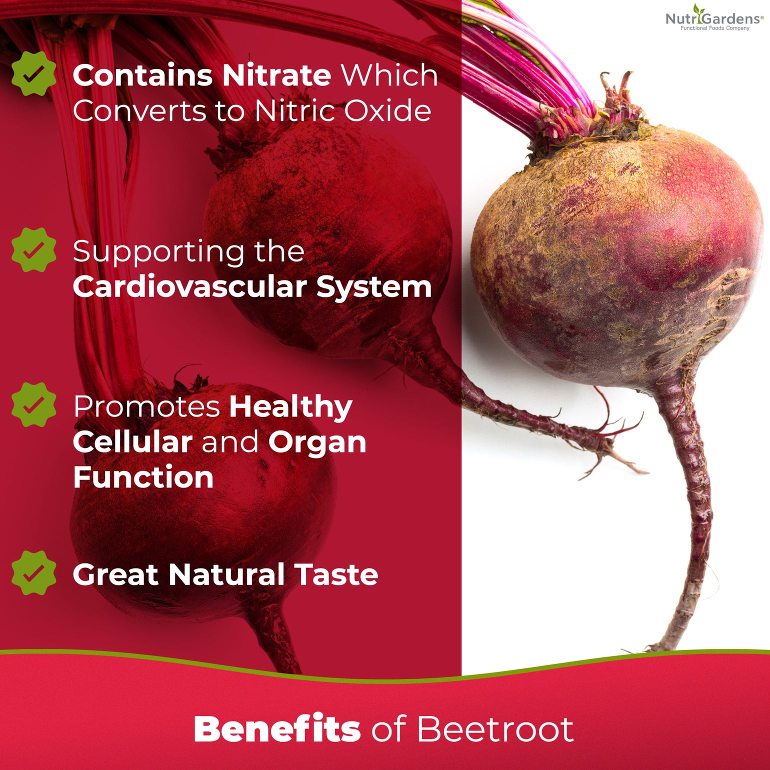 BEET BOOST® Best Beet Root Powder Nutrigardens NutriGardens